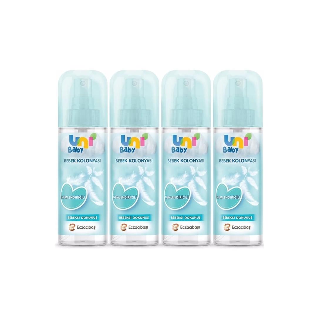 Uni Baby Kolonya Bebeksi Kokular 150 ml X 4 Adet