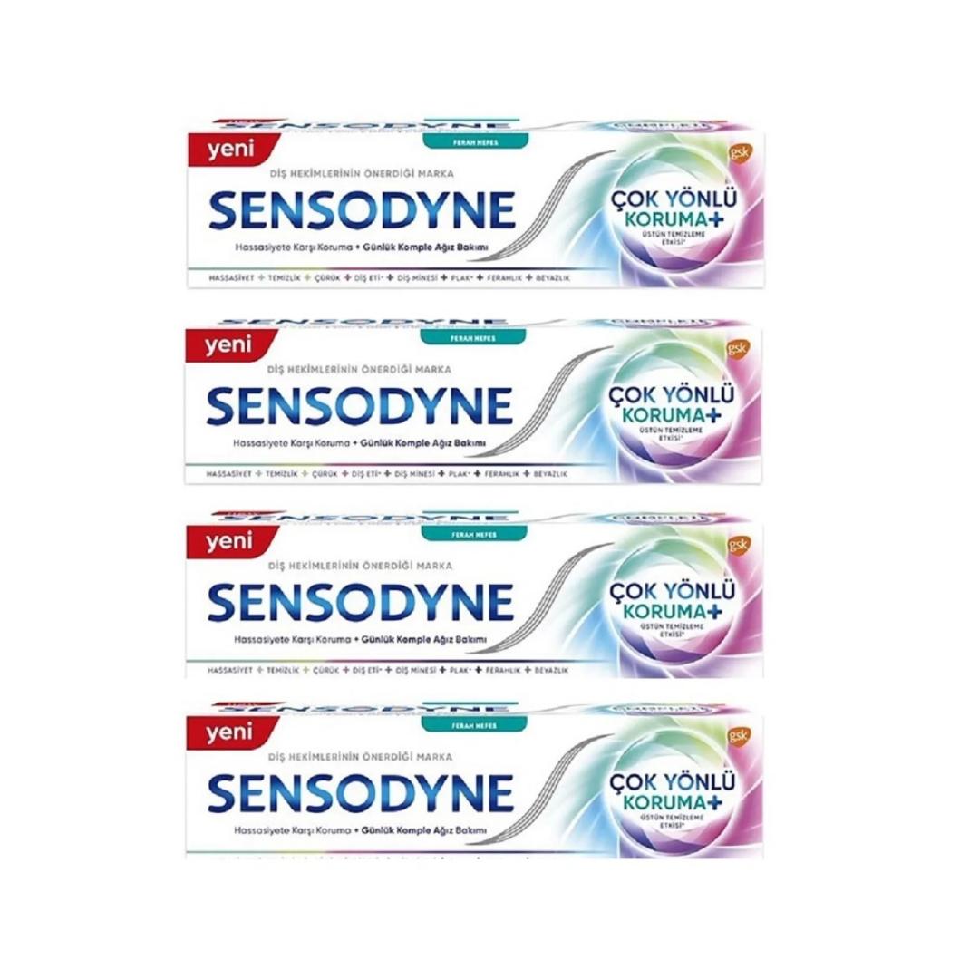 Sensodyne Çok Yönlü Koruma Diş Macunu 75 ml x 4